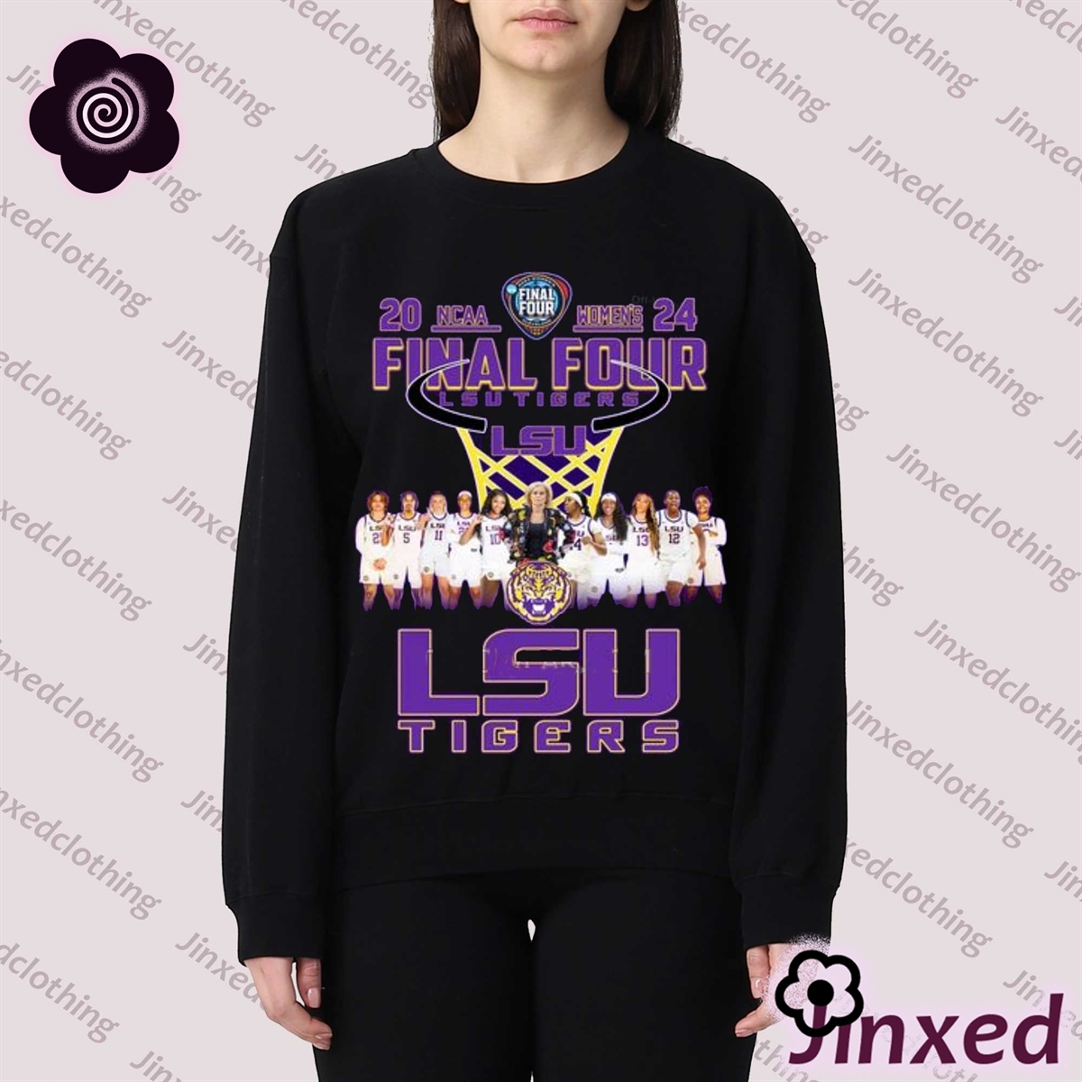 2024 Ncaa Womens Final Four Lsu Tigers Sweatshirt Shirt 